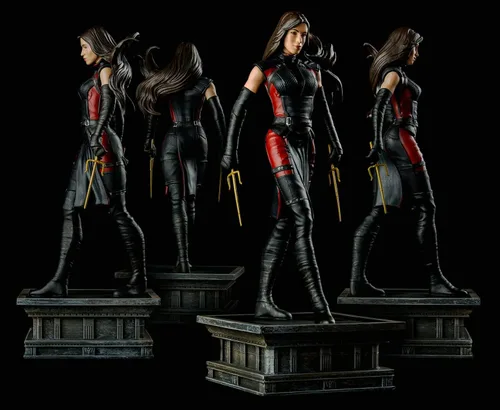 Vista 3 de DIAMOND SELECT TOYS Marvel Gallery Elektra Netflix TV Figura de PVC