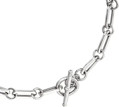 Vista 3 de Ross-Simons Collar de plata de ley italiana con clip de papel, Plata esterlina, no conocido