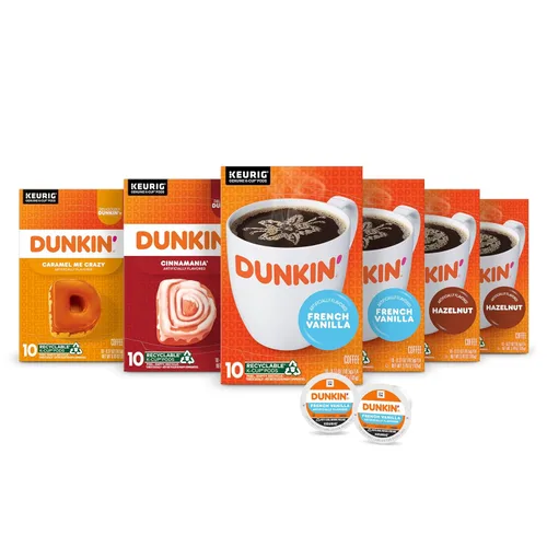 Vista 8 de Dunkin' Original Blend Café tostado medio, 32 cápsulas Keurig K-Cup