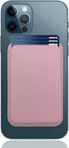 Vista 18 de Cartera magnética compatible con MagSafe para iPhone 17, 16, 15, 14, 13, 12 Pro Max Plus, sin recortes, tarjetero seguro Mag 3 para teléfono celular