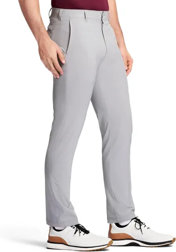 Vista 3 de IZOD Pantalones de golf Swingflex de corte recto sin pinzas para hombre
