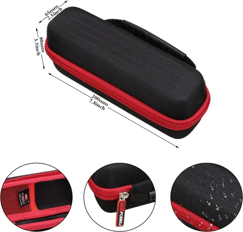 Vista 6 de FBLFOBELI Estuche rígido para destornillador inalámbrico recargable SKIL 4V SD561201 Hard EVA Shell, Shockproof & Water-Resistant, Double Zipper