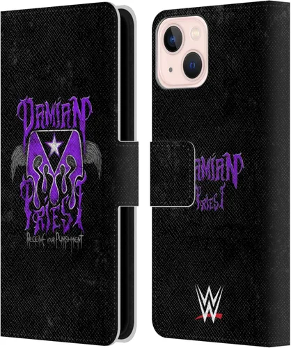 Vista 15 de Head Case Designs Funda de piel con licencia oficial de la WWE Portrait Damian Priest compatible con Apple iPhone 11