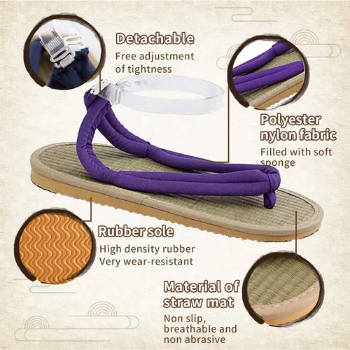 Vista 3 de Oshitari - Zapatos unisex de anime para cosplay