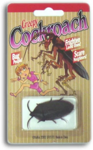 Vista 2 de Juego de 12-fake cucarachas