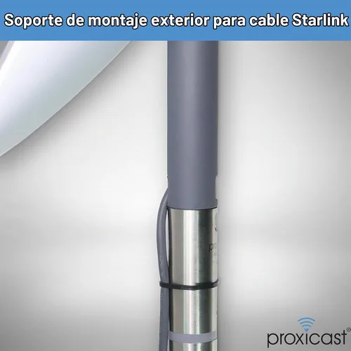 Vista 7 de Proxicast Adaptador de Antena Starlink para Monturas de Antena J-Max - Acoplador de Acero Inoxidable para Antena de Plato Satelital Rectangular