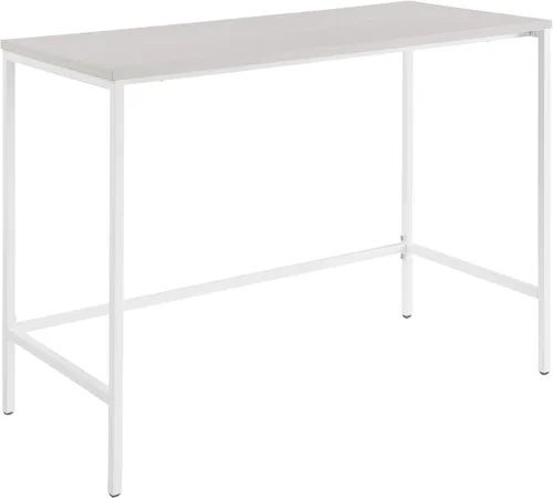 Vista 8 de OSP Home Furnishings Contempo - Escritorio de 42 pulgadas, color ceniza