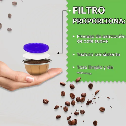 Vista 4 de My-Cap Juego de tapas y tapas reutilizables para cápsulas de café, compatibles con cápsulas Nespresso Vertuo, tapa y tapa de cápsulas de café