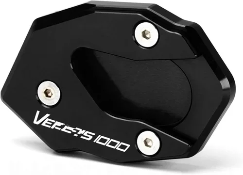 Vista 10 de Almohadilla de extensión de pie lateral para Kawasaki para VERSYS 1000 SE para Versys 1000SE 2019 2021 2023 (color verde negro)