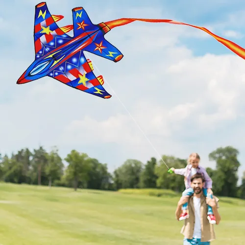 Vista 3 de Kite for Kids & Adults, Easy to Fly Large Kites for Beginner, Beach Kites with Durable Nylon, Family Fun Activities