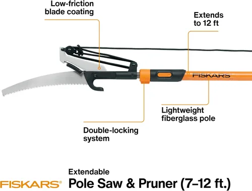 Vista 22 de Fiskars - Podadora extensible para recortar ramas de árboles