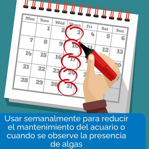 Vista 2 de API Algaefix - Solución de control de algas, botella de 1.25 onzas