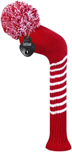 Vista 12 de Scott Edward 1 unids Multi-estilo opcional individualizado tejer palos de golf cubiertas de cabeza de palo de golf, madera híbrida (UT)