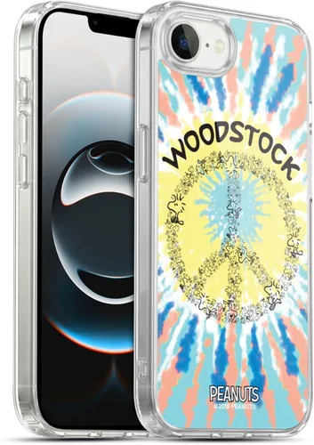 Vista 205 de Head Case Designs Funda de gel suave con licencia oficial de Peanuts Freak Flag Fly Woodstock 50th compatible con Apple iPhone 7 Plus/iPhone 8 Plus