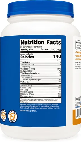 Vista 5 de Nutricost Concentrado de proteína de suero