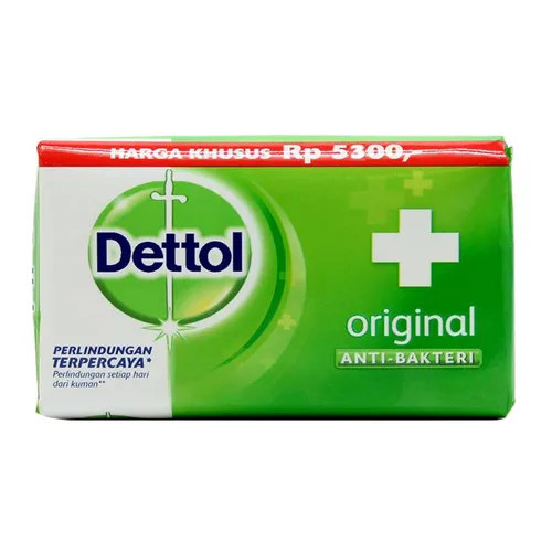 Vista 3 de Dettol Jabón antibacteriano para manos y cuerpo, original, 110 gr / 3.88 oz (paquete de 12)