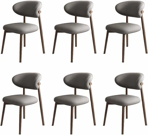 Vista 29 de Solid Wood Dining Chairs Kitchen Chairs Set of 2 Mid Century Modern Dining Chairss with Wooden Frame and Upholstered, Armless, Cafe Casual Chairss