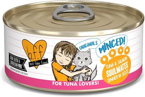 Vista 16 de Weruva BFF - Comida húmeda natural para gatos, atún y pollo 4 Eva en salsa, lata de 3 onzas, paquete de 24