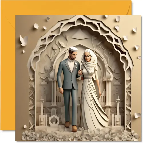 Vista 14 de Stuff4 Tarjetas de boda para parejas – Mejor día – Felicitaciones feliz regalos de compromiso, felicitaciones bien hechas, tarjetas de felicitación