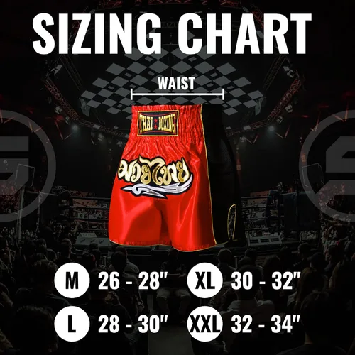 Vista 6 de Pantalones cortos clásicos de Muay Thai para hombres y mujeres, boxeo, kickboxing, alto grado, artes marciales mixtas, ropa de entrenamiento
