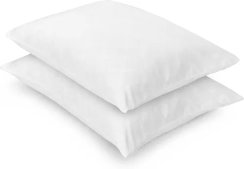 Vista 2 de Vibe Almohada de espuma viscoelástica con gel en relieve, paquete de 2, estándar (20 x 26 pulgadas)
