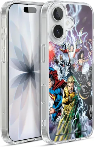 Vista 71 de Head Case Designs Funda de gel con licencia oficial de la Liga de la Justicia DC Comics #10 Darkseid War Comic Book Cover