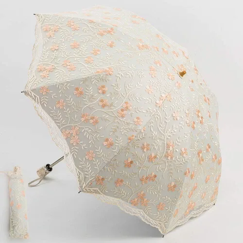 Vista 42 de Honeystore - Parasoles de encaje de flores para fiesta de boda, paraguas nupcial de encaje