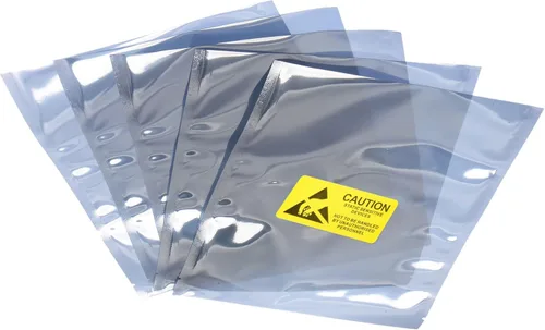 Vista 11 de Bolsas antiestáticas de protección ESD reutilizables con etiquetas, [para dispositivo electrónico GPU disco duro SSD HDD placa madre] - 4 x 6