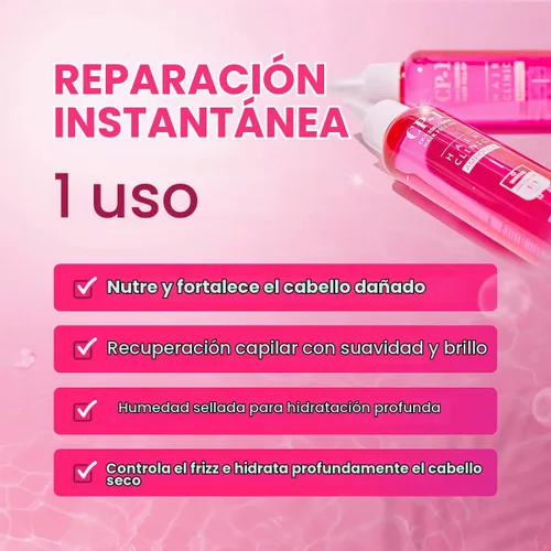 Vista 5 de CP-1 Mascarilla para el cabello con relleno de 3 segundos, ampolla de 5.74 fl oz (5.7 fl oz) para el cuidado de la clínica capilar extremadamente