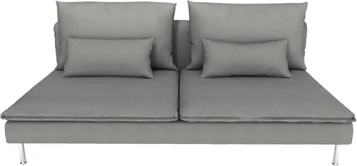 Vista 33 de Funda de sofá para IKEA Soderhamn 3 asientos 73.25 pulgadas, no durmiente, 989-1