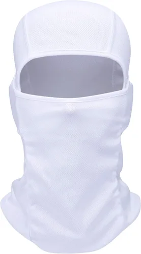 Vista 14 de Pasamontañas con Capucha Ajustable Resistente al Viento con Protección UV