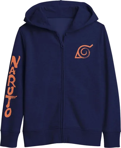 Vista 2 de Bioworld Conjunto de camiseta con capucha Naruto de 3 piezas para niños y jóvenes