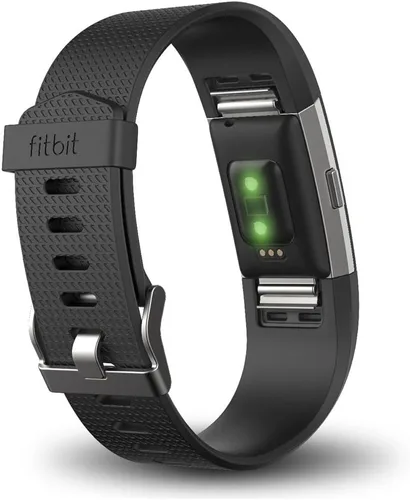 Vista 4 de 2 muñequeras Fitbit Charge de ritmo cardíaco + fitness, FB407SBKL, Negro, 1, 1