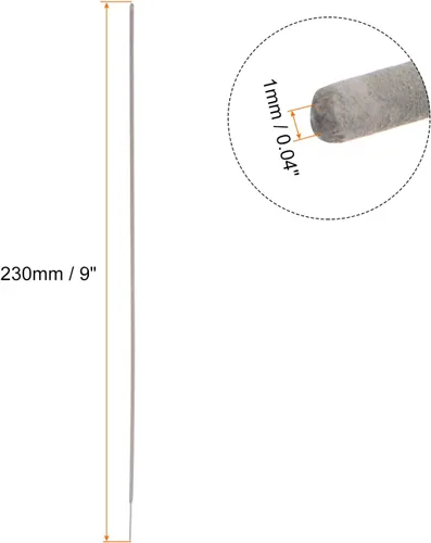 Vista 2 de HARFINGTON E308L-16 Varilla de soldadura 0,04 "x 9" 304 Electrodos de soldadura de acero inoxidable Rod A102 Soldadura para soldar acero inoxidable