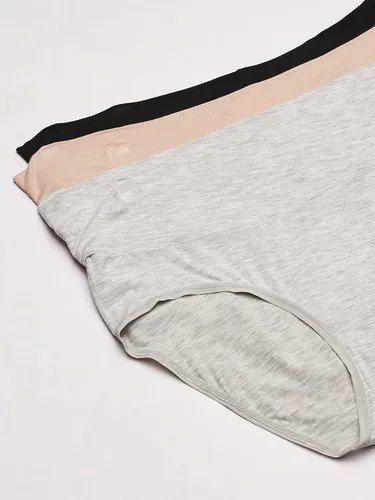 Vista 2 de Playtex Bragas modernas plegables de maternidad para mujer, paquete de 3