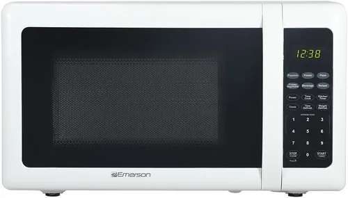 Vista 11 de Emerson MW7302B - Horno microondas compacto para encimera con control táctil, pantalla LED, 700 W, 10 niveles de potencia, 6 menús automáticos
