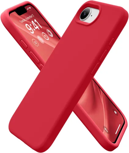 Vista 120 de GolbinBox Funda magnética para iPhone 17, compatible con MagSafe, cubierta de silicona integrada para control de cámara, funda de silicona líquida a