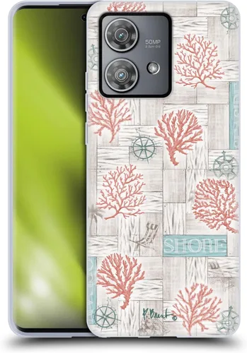 Vista 14 de Head Case Designs Officially Licensed Paul Brent Agate Mermaid Coastal Soft Gel Case Compatible with Motorola Edge 40 Neo 5G