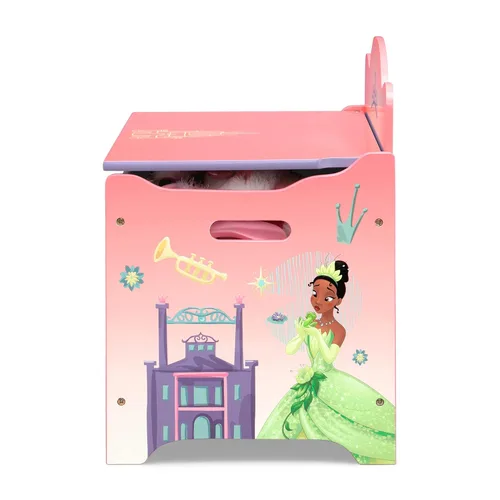 Vista 9 de Delta Children Caja de juguetes de lujo, princesa Disney Disney Princess