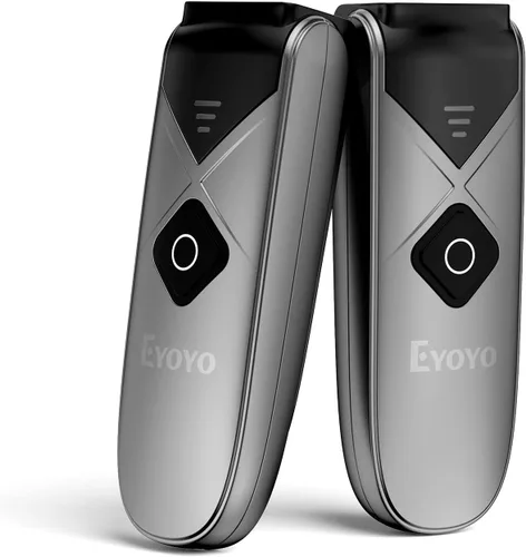 Vista 10 de Eyoyo Escáner de código de barras Bluetooth 2D y 1D, mini lector de código de barras inalámbrico portátil con conexión inalámbrica