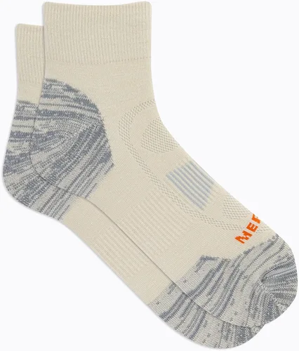 Vista 2 de Merrell Men's and Women's Zoned Cushioned Wool Hiking Ankle Socks-Breathable Arch Support