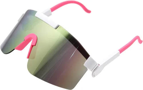 Vista 5 de zeroUV D266 - Gafas de sol con panel lateral futurista Cyberpunk