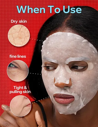 Vista 3 de BANOBAGI Vita Genic Jelly - Mascarillas faciales para apretar poros con esencia y complejo vitamínico de 11 vitaminas Mascarilla coreana