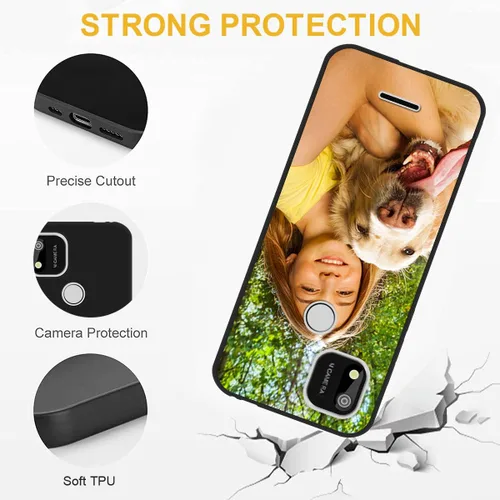 Vista 3 de Funda de teléfono personalizada para Sense TW102 TW-102 personalizada con múltiples nombres de imagen, funda anticaída, regalo de cumpleaños