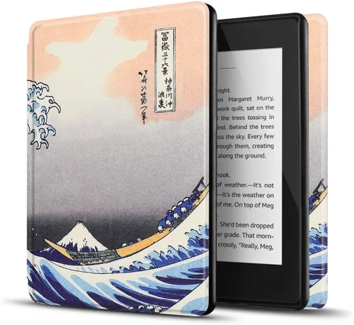 Vista 15 de TNP - Funda para Kindle de 10ª generación - Funda inteligente delgada y ligera con apagado y encendido automático para lector electrónico Amazon