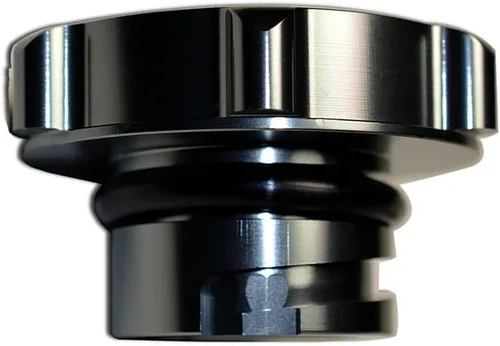Vista 4 de VMS RACING GUNMETAL Tapa de aceite LS3 6.2L en aluminio Billet Compatible con Chevy Camaro SS 10-15 2010-2015