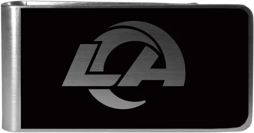 Vista 19 de Siskiyou NFL Unisex Black and Steel Money Clip