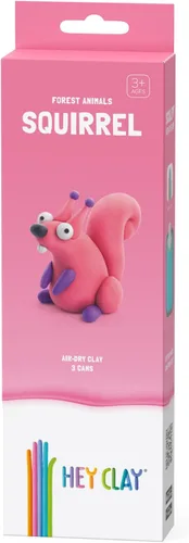 Vista 28 de HEY CLAY Forest Animals - Claymate Bear - Kit de arcilla seca al aire con 3 latas y herramientas de escultura con divertidas instrucciones