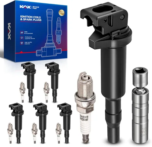Vista 91 de Bobina de encendido KAX UF434 1 paquete Compatible con Impala, Equinox, G6, Malibu, Silverado 1500, Uplander, Torrent, Lucerne, Express 1500, Sierra