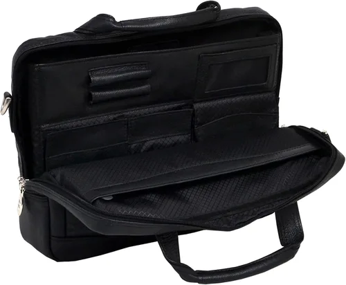 Vista 2 de McKleinUSA S Series, BRONZEVILLE, Pebble Grain Calfskin Leather (15"x3"x11")
